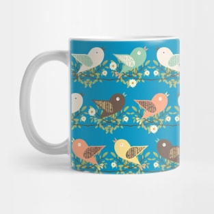 Assorted birds pattern Mug